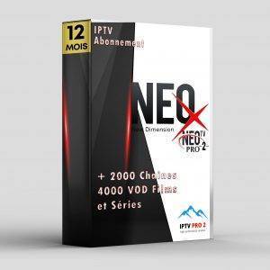 Neox Code Abonnement 12 Mois – Iptv France