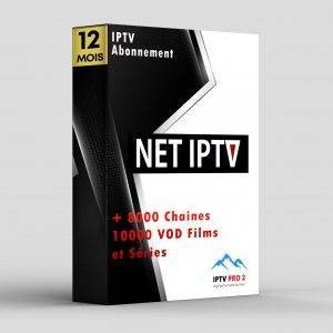 NET IPTV Abonnement 12 Mois – Iptv France