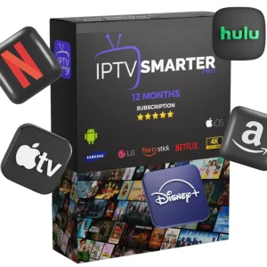 Abonnement IPTV Smarters Pro Premium 4K | 12 Mois