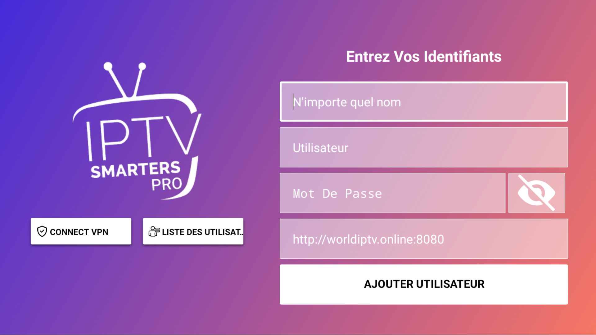 Abonnement Smarters Pro IPTV premium 4k | 6mois meilleur en France